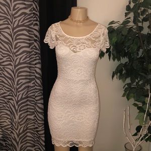 Ambiance | White Lace Dress